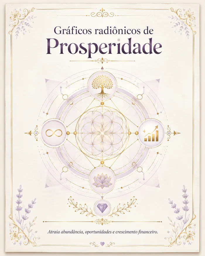 Gráficos radiônicos de Prosperidade