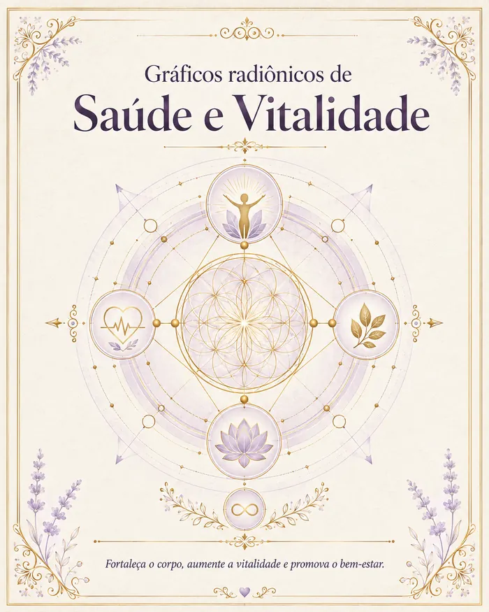 Gráficos radiônicos de Saúde e Vitalidade